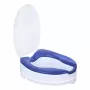 ACTIONMED wc-istuimen korokerenkaa kannella, 10 cm korotus, SoftRelief NT500AM