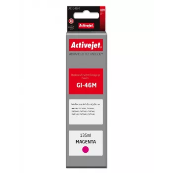Activejet AC-G46M magenta mustekasetti Canon GI-46M, 135 ml, korkea tuotto, yhteensopiva