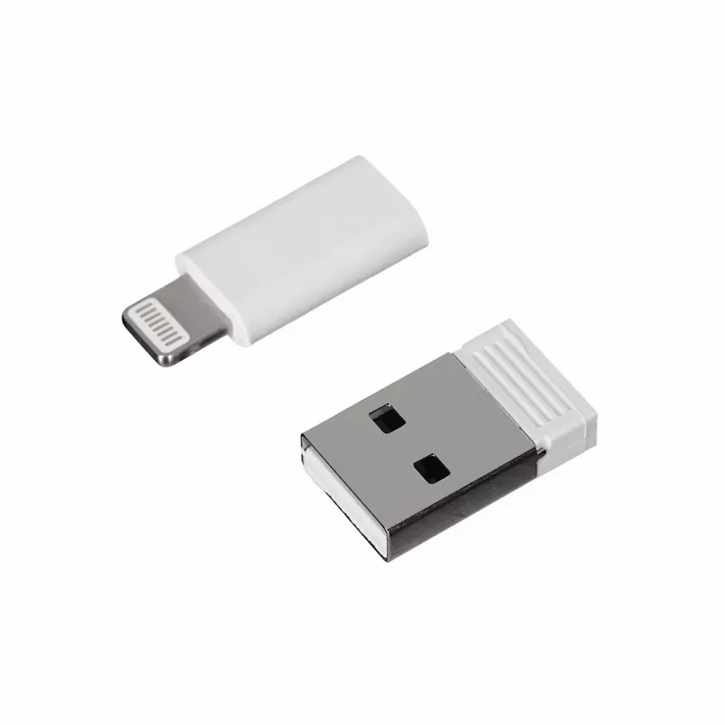 Activejet kaulapanta 3-in-1-latauskaapelilla, valkoinen