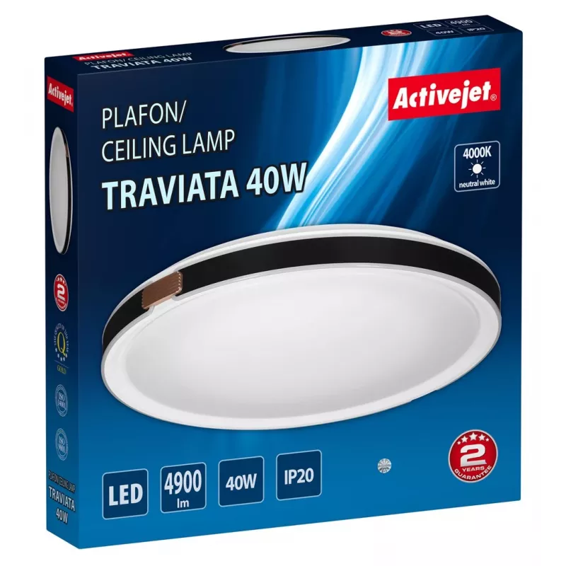 Activejet AJE-TRAVIATA LED-kattovalaisin, 40W
