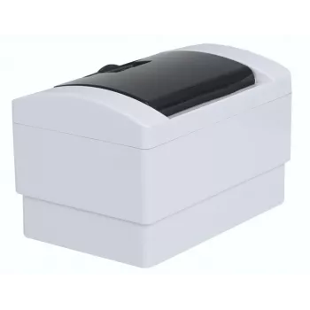 ADELID RM-NT-02T pinta-asennettava jakokeskus, 2 moduulia, IP40, läpinäkyvä ovi