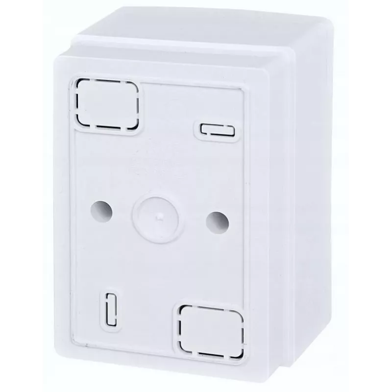 ADELID RM-NT-02T pinta-asennettava jakokeskus, 2 moduulia, IP40, läpinäkyvä ovi