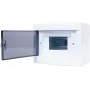 ADELID RM-NT-06T pinta-asennettava jakokeskus, 6 moduulia, 1 rivi, IP40, valkoinen/harmaa