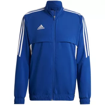 adidas Condivo 22 esittelytakki Team Navy Blue/valkoinen miesten Medium