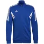 adidas Condivo 22 miesten treenitakki Team Navy Blue AEROREADY Full Zip Slim Fit