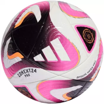 adidas Conext 24 Pro Match jalkapallo koko 5 valkoinen/pinkki/musta