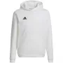 adidas Entrada 22 huppari lasten collegepaita valkoinen HG6303 koko 128