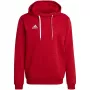adidas Entrada 22 miesten huppari collegepaita punainen