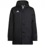 adidas Entrada 22 Stadium lasten takki musta H57569
