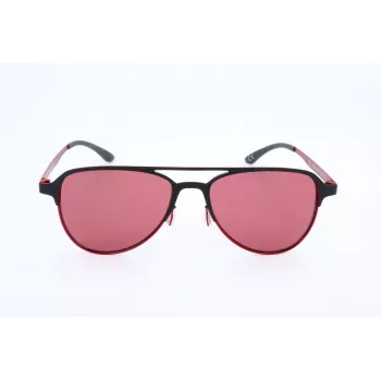 Adidas miesten AOM005-009053 urheilu suorakaiteen muotoiset aurinkolasit - musta kehys harmaat linssit 54mm