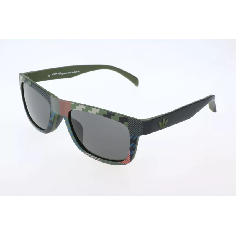 Adidas miesten aurinkolasit AOR005-PDC030 - suorakaidekehys, UV400-suoja, 54 mm linssi