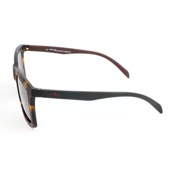 Adidas miesten AOR015 aurinkolasit – mattamusta kehys, harmaat linssit – 53/20/140 mm