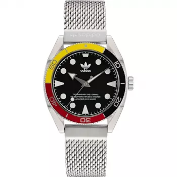 Adidas miesten digitaalikello AOFH22502 42 mm musta silikoniranneke