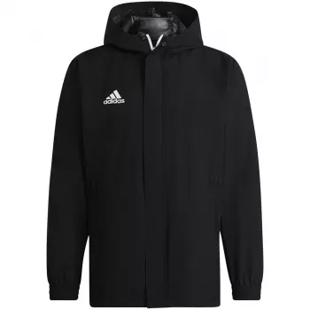 adidas miesten Entrada 22 säänkestävä takki musta IK4010