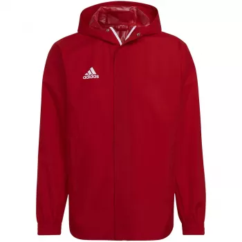 adidas miesten Entrada 22 säänkestävä takki punainen Medium