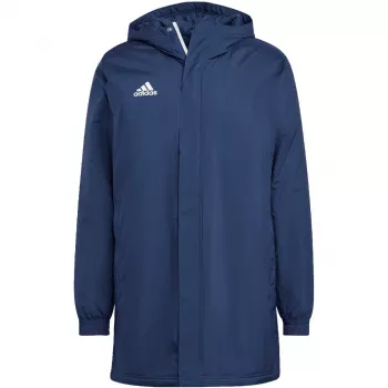 adidas Entrada 22 Stadium -takki, miesten, Team Navy Blue 2 / valkoinen IB6077