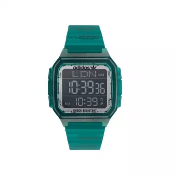 Adidas Project One miesten digitaalinen kvartsikello AOST22048 45 mm musta bio-resiini