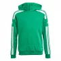 adidas Squadra 21 Hoody nuorten collegepaita vihreä GP6432 116cm