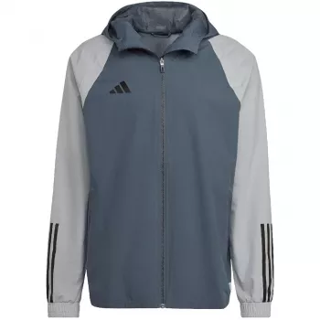 adidas Tiro 23 Competition All-Weather miesten takki harmaa HU1320