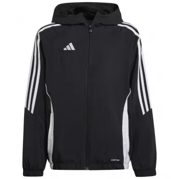adidas Tiro 24 lasten harjoitustakki musta 128 cm