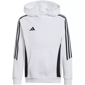 adidas Tiro 24 huppari-collegepaita valkoinen IR7506 116cm