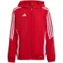 adidas Tiro 24 lasten treenitakki punainen/valkoinen 164 cm