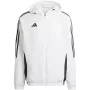 adidas Tiro 24 miesten harjoitustakki valkoinen IM8808 M