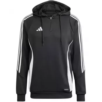 adidas Tiro 24 Training Hooded miesten collegepaita musta IJ9957