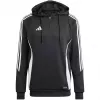 adidas Tiro 24 harjoittelu huppu miesten collegepaita musta IJ9957
