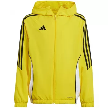 adidas Tiro 24 harjoittelutakki lapset Solar Yellow/musta IM8795 128cm
