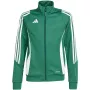 adidas Tiro 24 treeni-sweatshirt lapsille - vihreä (IR7503, 116 cm)