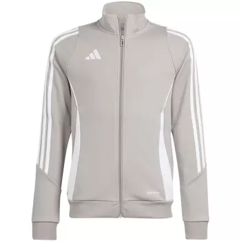 adidas Tiro 24 lasten treenihuppari – harmaa (koko 140 cm)