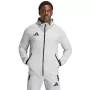 adidas Tiro 26 Travel -tuulitakki miesten vaaleanharmaa L
