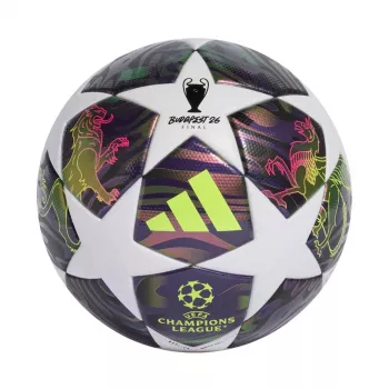 adidas UCL 25/26 Final League jalkapallo koko 4 violetti/valkoinen