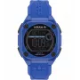 Adidas unisex-digitaalikvartsi kello AOST23061 45mm musta hartsi silikoni