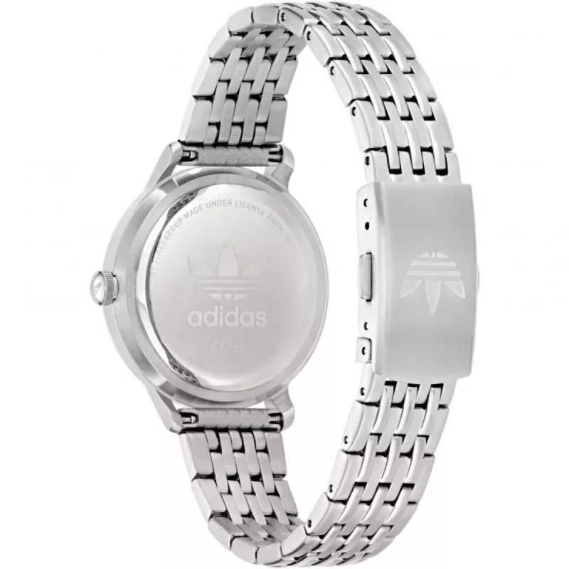 Adidas unisex digitaalinen kvartsikello AOSY22065 34 mm hopea musta