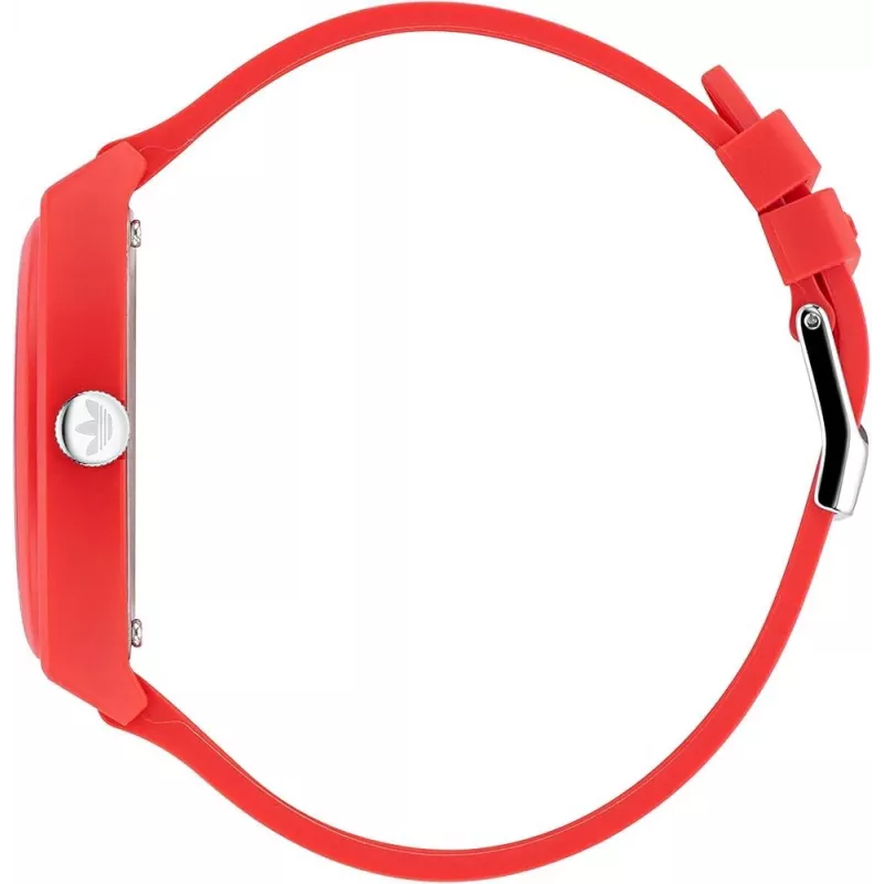 Adidas unisex-digitaalikello AOST23051 38 mm musta silikoni
