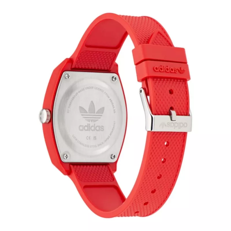 Adidas unisex-digitaalikello AOST23051 38 mm musta silikoni