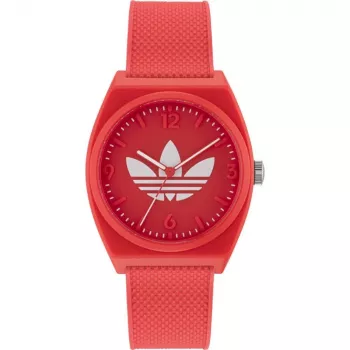 Adidas unisex-digitaalikello AOST23051 38 mm musta silikoni
