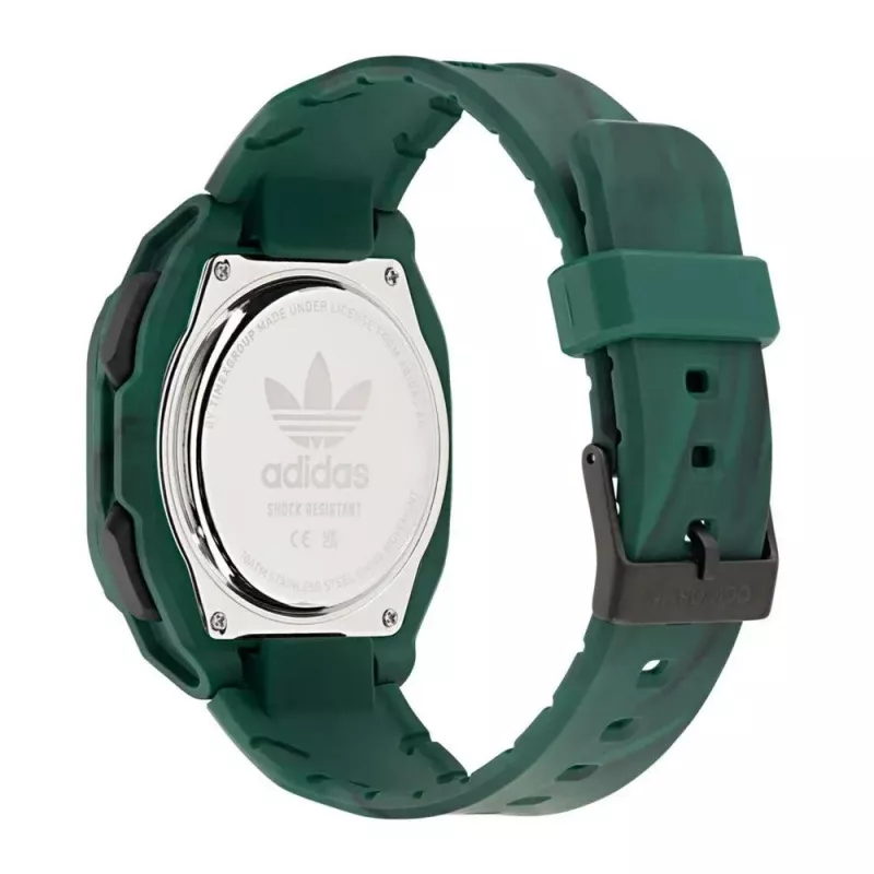 Adidas unisex-digitaalikello AOST23573 45 mm musta