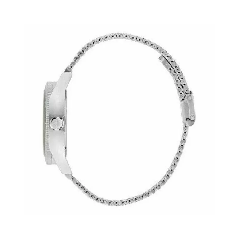 Adidas unisex-kello AOFH22503 42 mm ruostumaton teräs musta silikoni