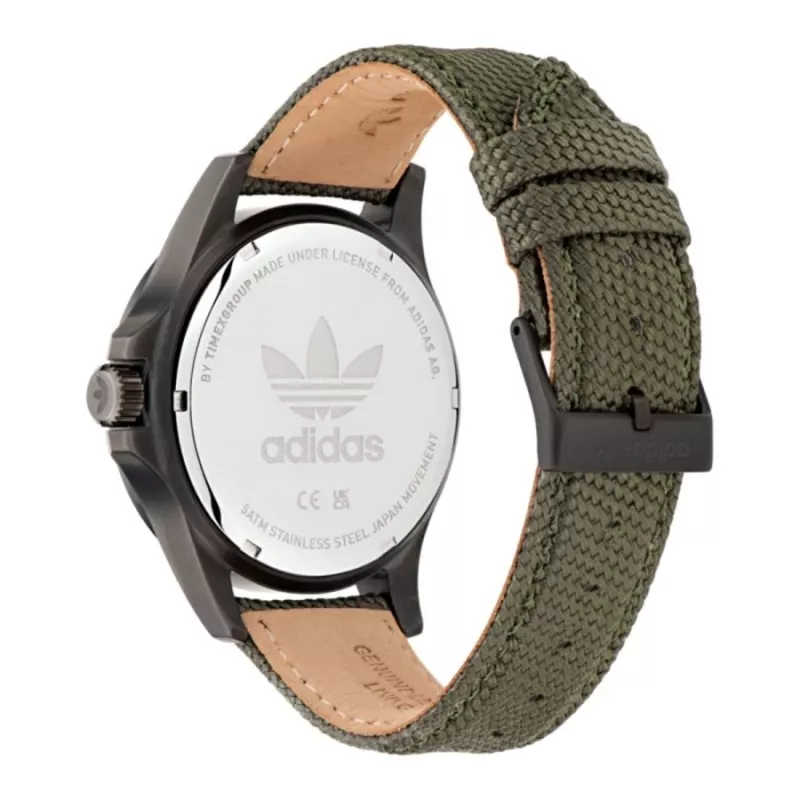 Adidas unisex kello AOFH23017 44 mm ruostumaton teräs kvartsi analoginen