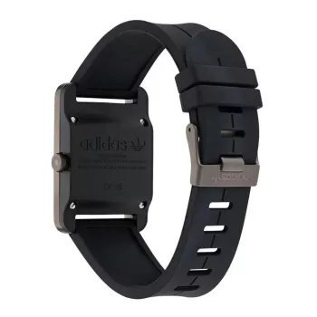Adidas unisex-kello AOST23563 31 mm kvartsi analoginen silikoni musta
