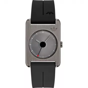 Adidas unisex-kello AOST23563 31 mm kvartsi analoginen silikoni musta