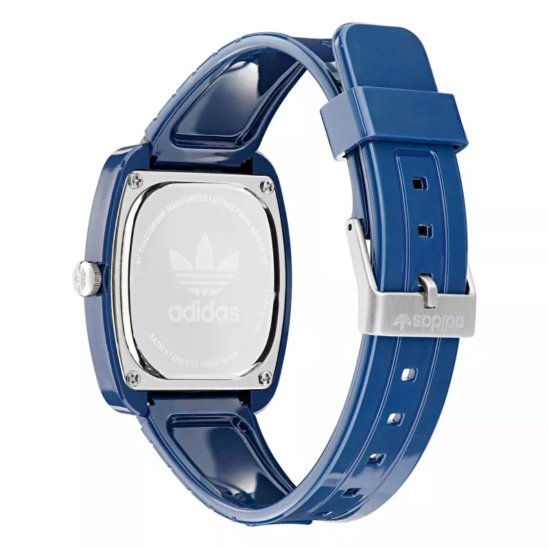 Adidas unisex-kello AOSY24029 37 mm kvartsi analoginen valkoinen silikoniranneke