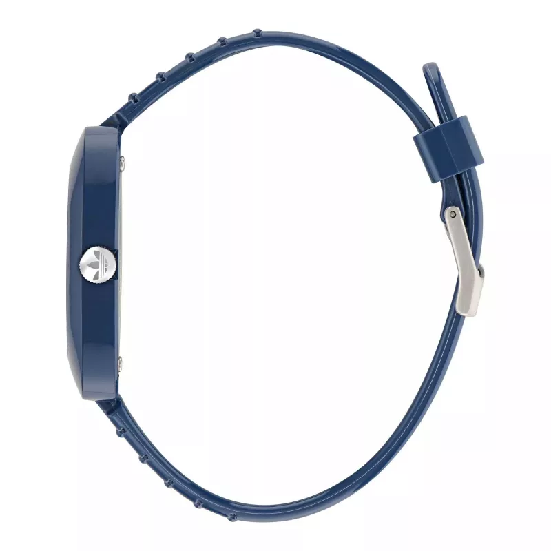 Adidas unisex-kello AOSY24029 37 mm kvartsi analoginen valkoinen silikoniranneke