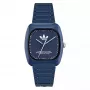 Adidas unisex-kello AOSY24029 37 mm kvartsi analoginen valkoinen silikoniranneke