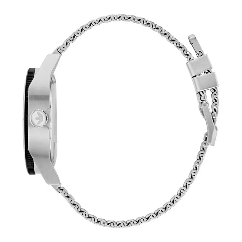 ADIDAS naisten kello AOFH22005 42mm kvartsi valkoinen silikoni