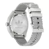 ADIDAS naisten kello AOFH22005 42mm kvartsi valkoinen silikoni