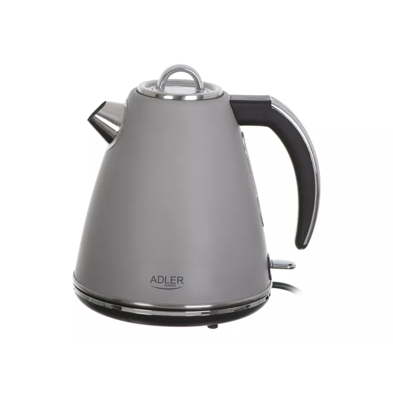 Adler AD 1343 harmaa vedenkeitin 1,5 l 1850 W